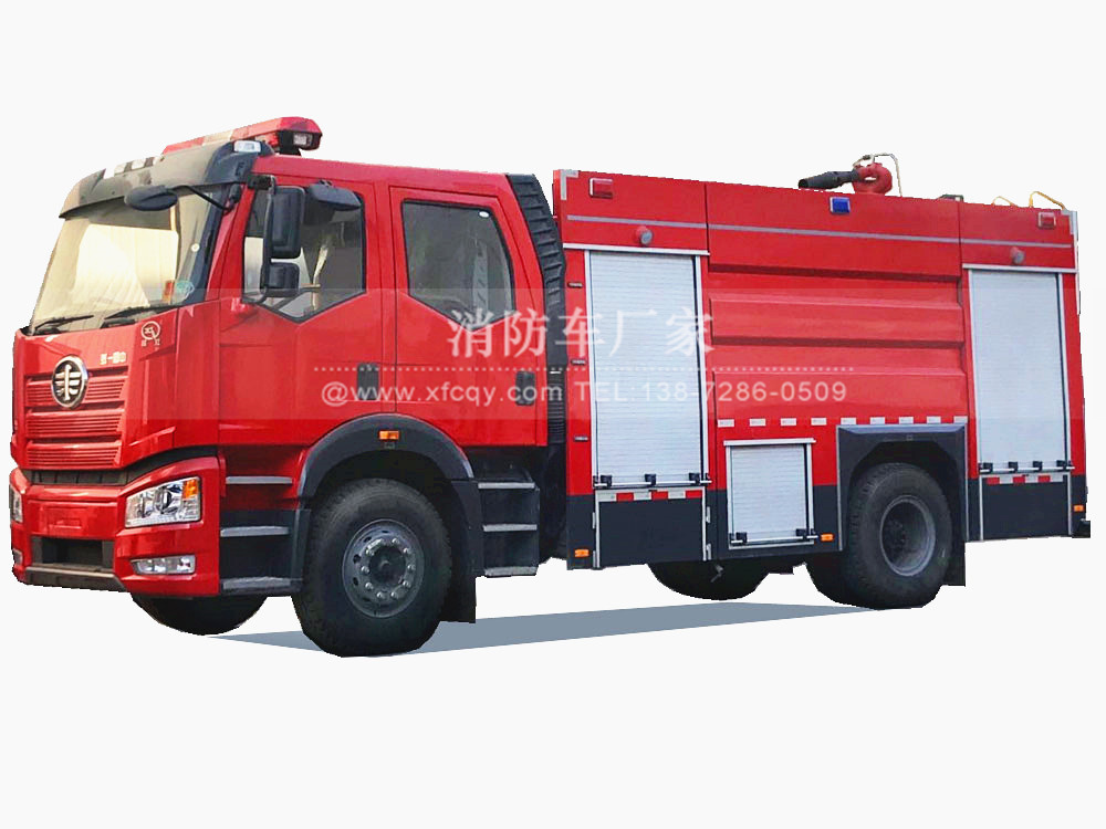 解放8噸中型水罐泡沫消防車