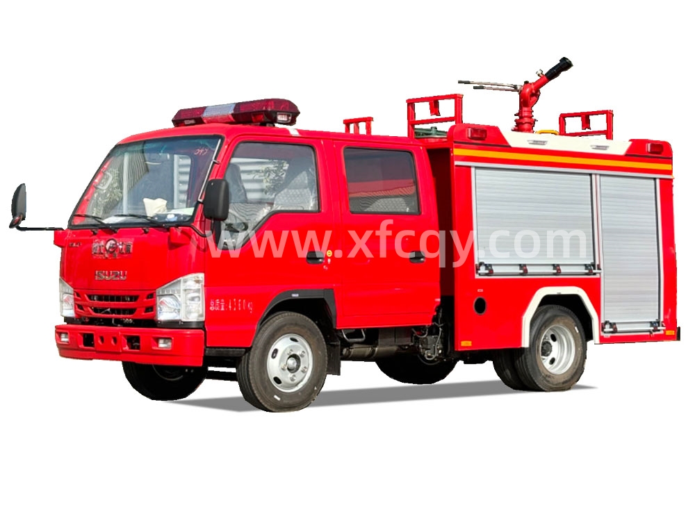 五十鈴1噸水罐泡沫企業(yè)消防車